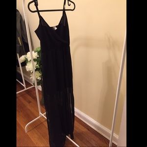 Maxi black dress